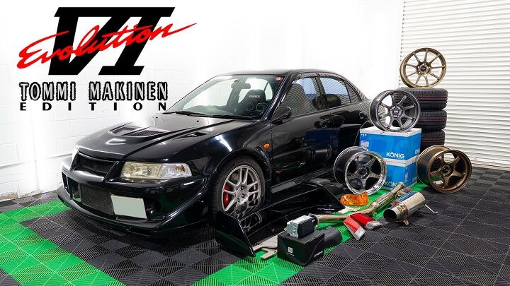 Building an Uber Rare Mitsubishi Evo 6 in One Episode
