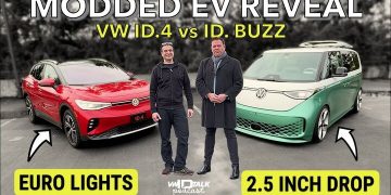 Modding the VW ID. Buzz & ID.4! Lowered, Euro Lights & More (Updated)