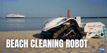 The All-Electric Robot Keeping Beaches Clean