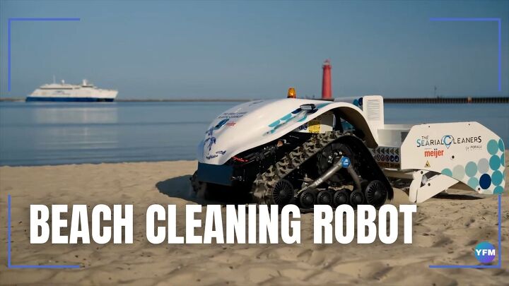 The All-Electric Robot Keeping Beaches Clean