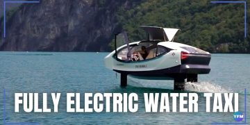 A Fully Electric Hydrofoil Water Taxi