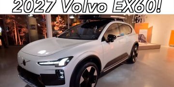 An Early Close Look at the All New, 2027 Volvo EX60 BEV. Experts Share Details.