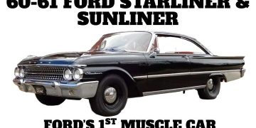 1960 & 1961 Ford Starliner & Sunliner – Where Ford Muscle Began