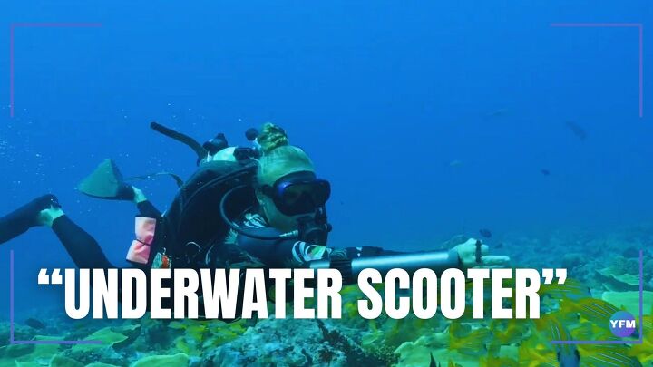 A Pocket-sized Aquatic “Scooter” For Underwater Adventures